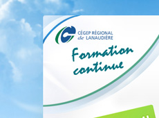 Portail de la formation continue du Cégep régional de Lanaudière