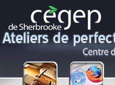 Ateliers de la formation continue du Cégep de Sherbrooke